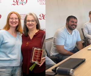 Chapter Advisor of the Year - Jennifer Hughes (Alpha Gamma Delta) & Mike Rupolo (Delta Kappa Epsilon)