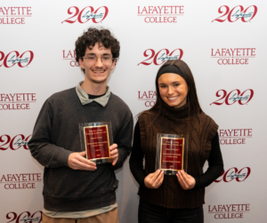 Outstanding Scholar Award - Daniel Colden (Chi Phi) & Megan Dursema (Kappa Kappa Gamma)