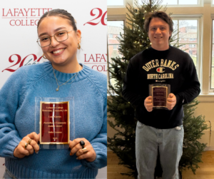 Community Builder Award - Luna Garces (Delta Gamma) & Jack Paradis (Delta Kappa Epsilon)