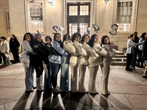 Members of the Huitaca Chapter at the new member probate Fall 2025