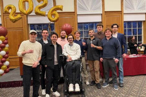 Delta Tau Delta Seniors at 100 Nights