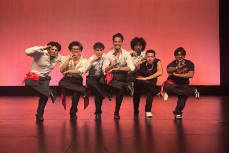 The Nu Chapter of PhI Sigma Chi Multicultural Fraternity, Inc. at the Multicultural Showcase